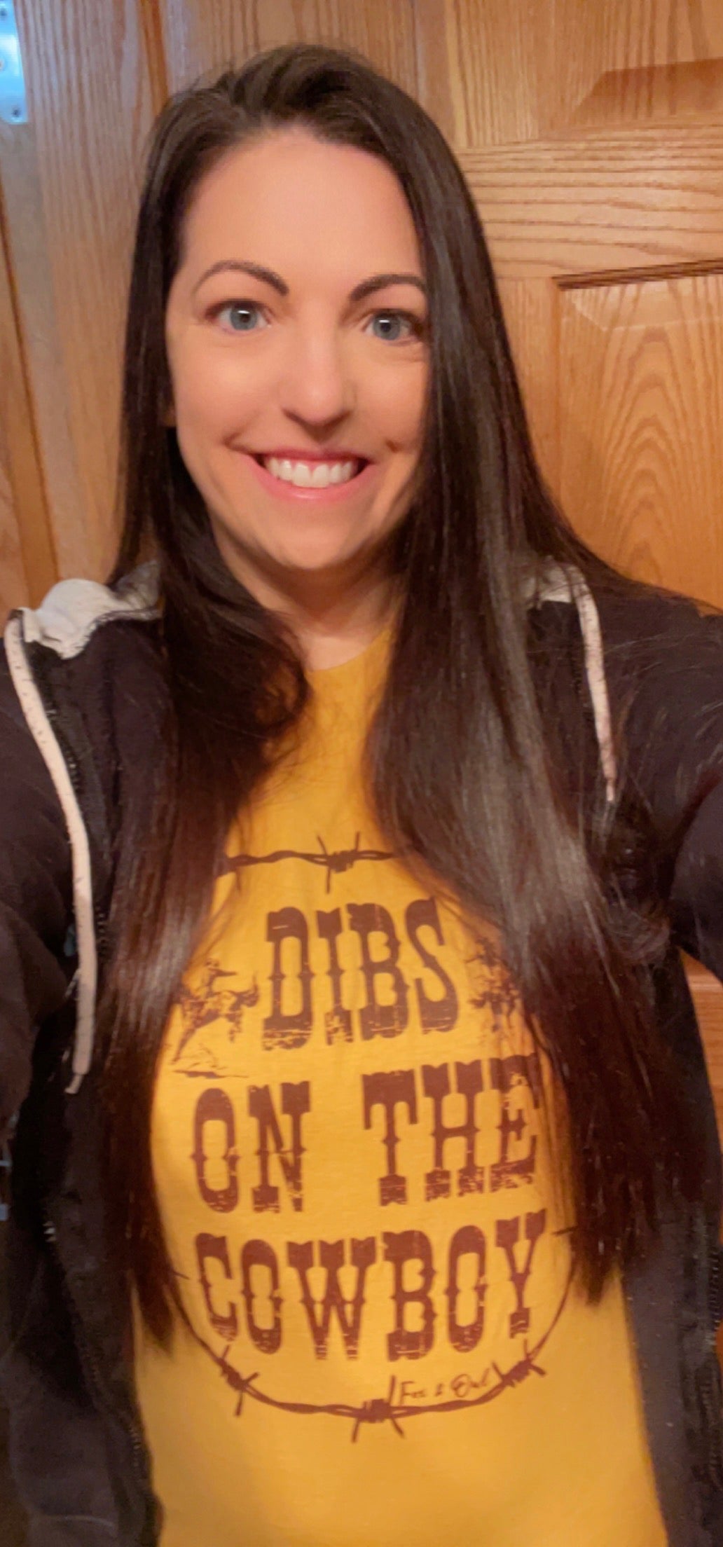 Dibs On The Cowboy Western Graphic Tee