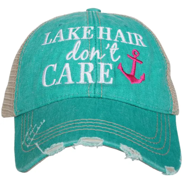 Lake Hair Don't Care Baseball Hat