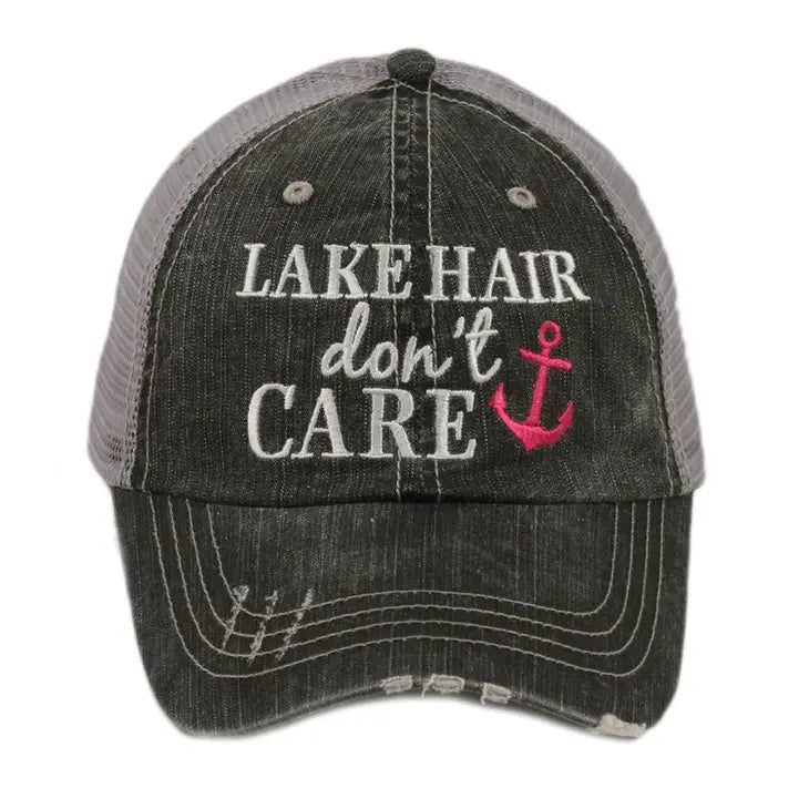 Lake Hair Don't Care Baseball Hat