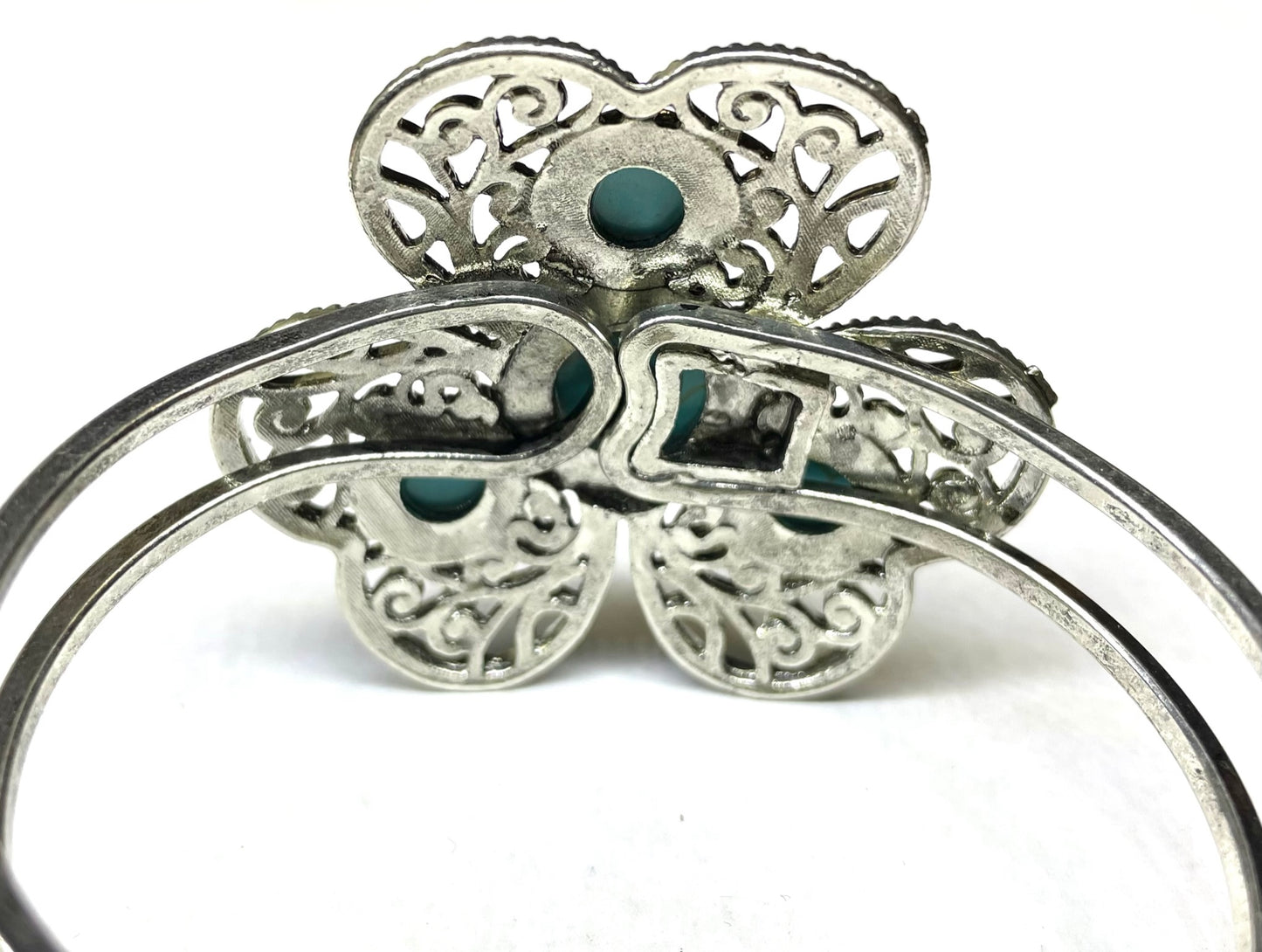 3 Leaf Clover Turquoise Bracelet
