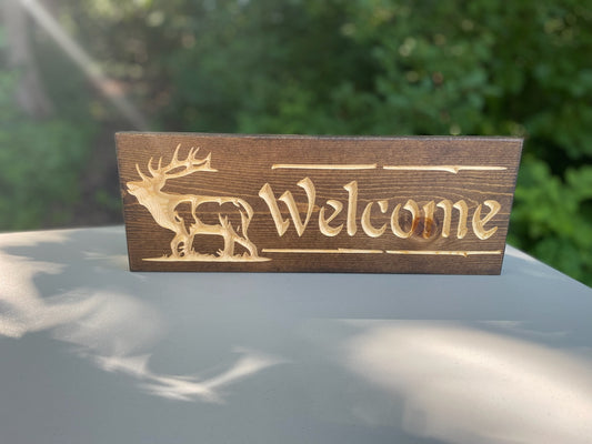 Welcome-Elk Sign