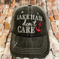 Lake Hair Don't Care Baseball Hat