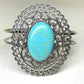 Oval Turquoise Bracelet