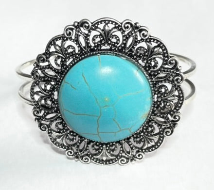 Paisley Turquoise Bracelet