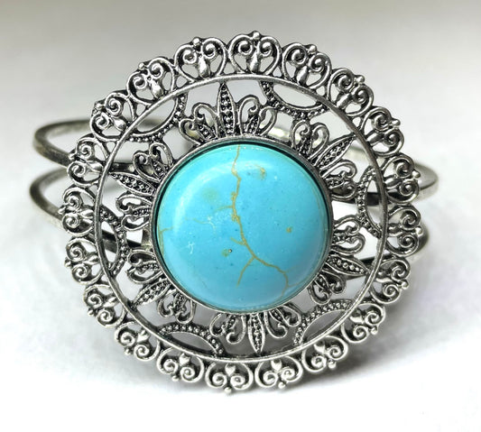 Round Turquoise Bracelet